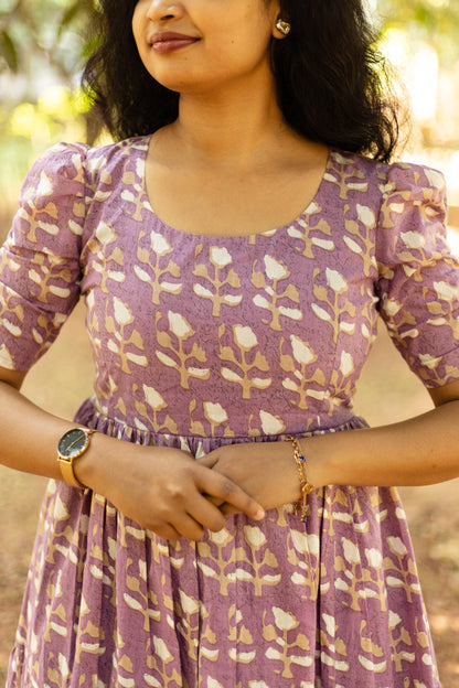 Dusky Pink Midi Dress
