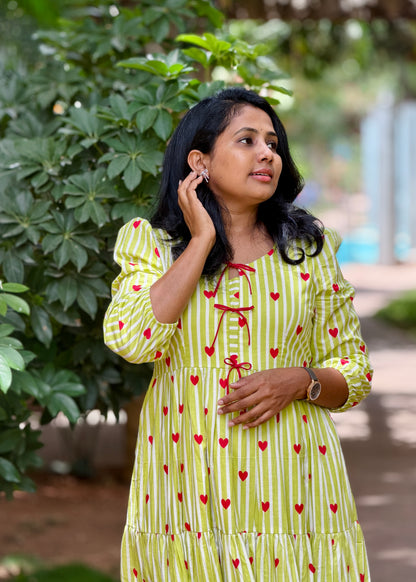 Lovella Cotton Tier Dress