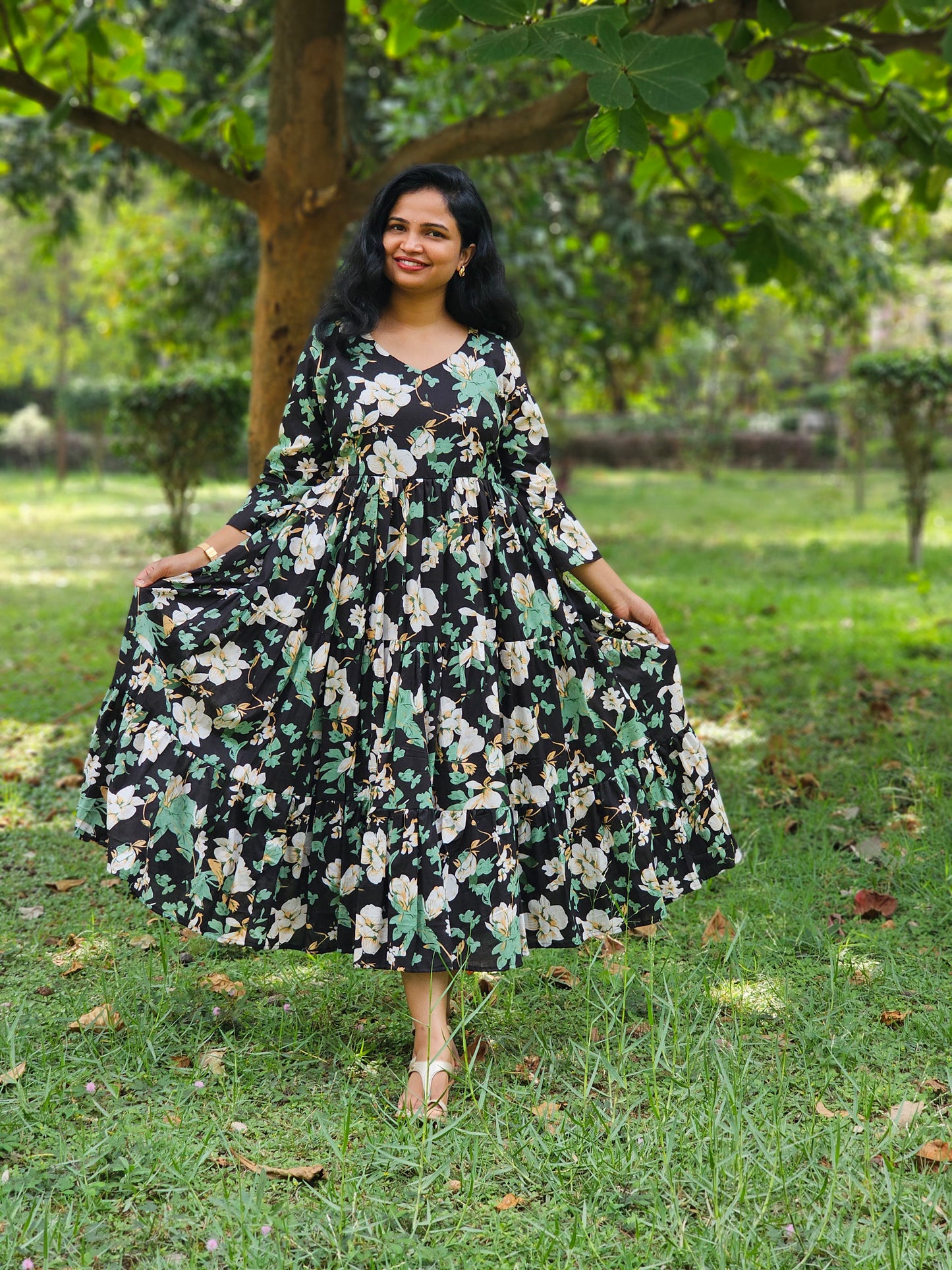 Black Beauty 3 Tier Dress