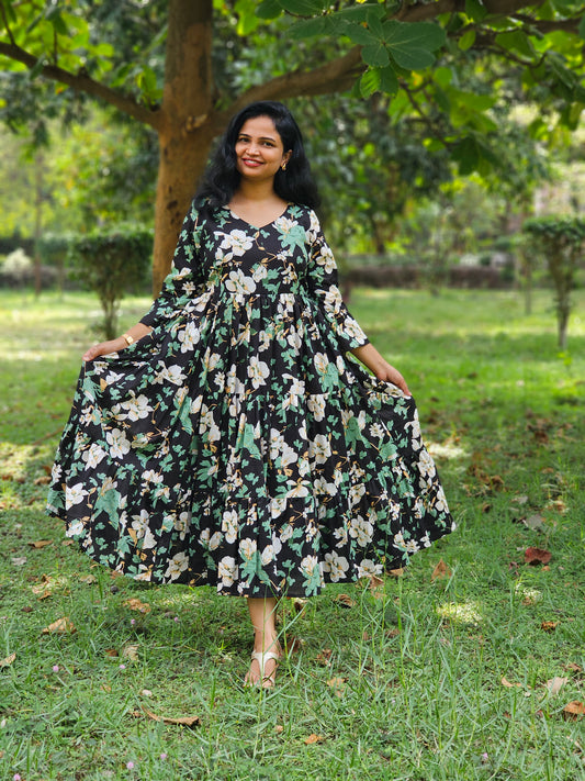 Black Beauty 3 Tier Dress