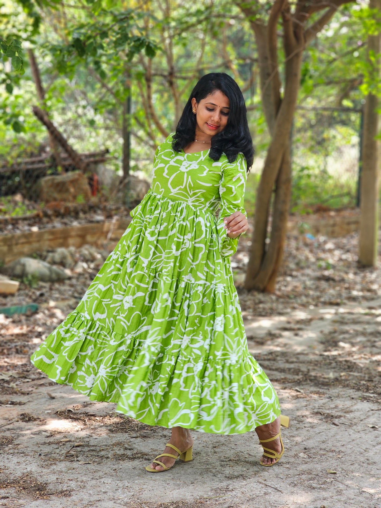 Garden Song 3 Tier Dress