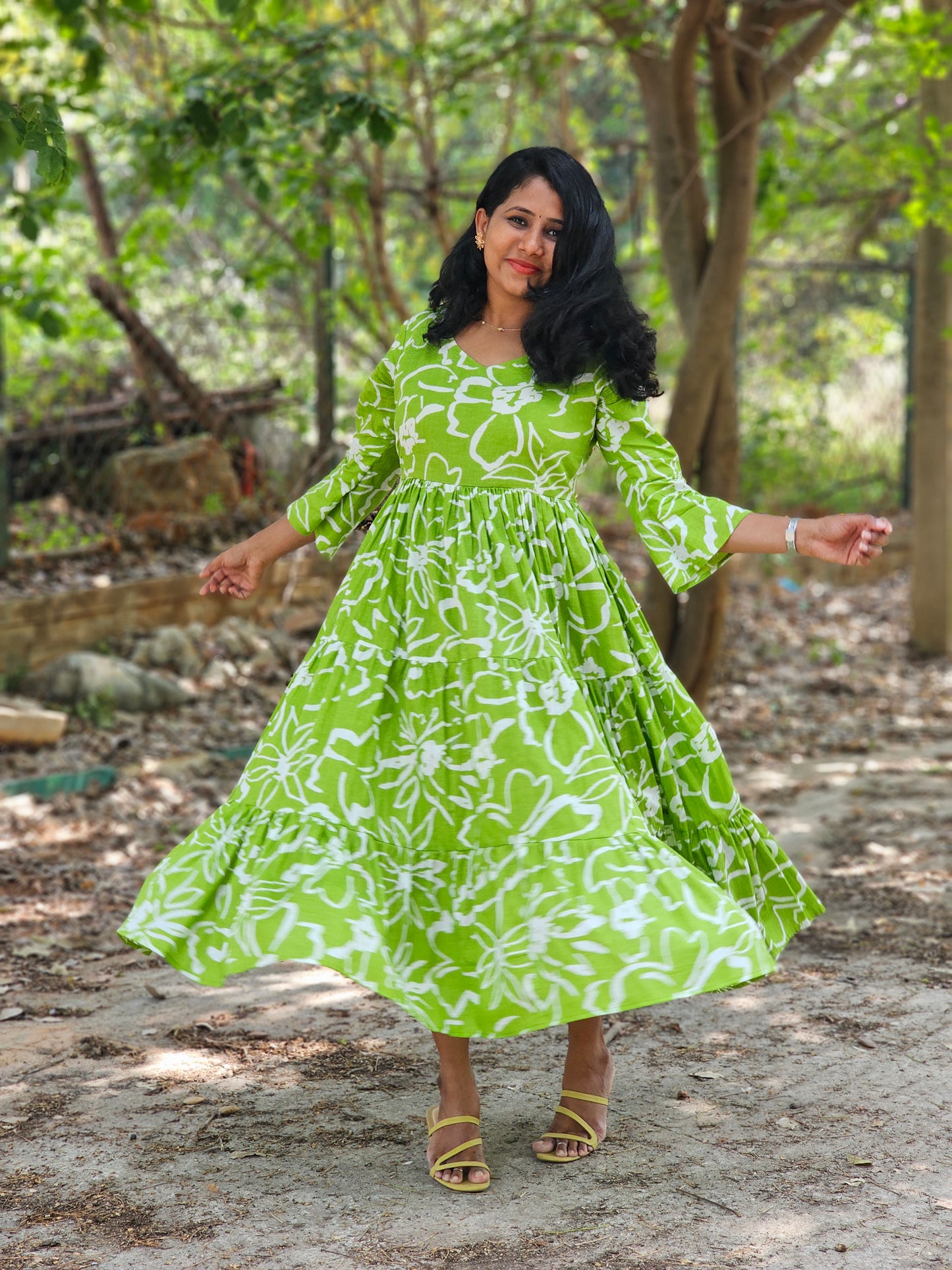 Garden Song 3 Tier Dress