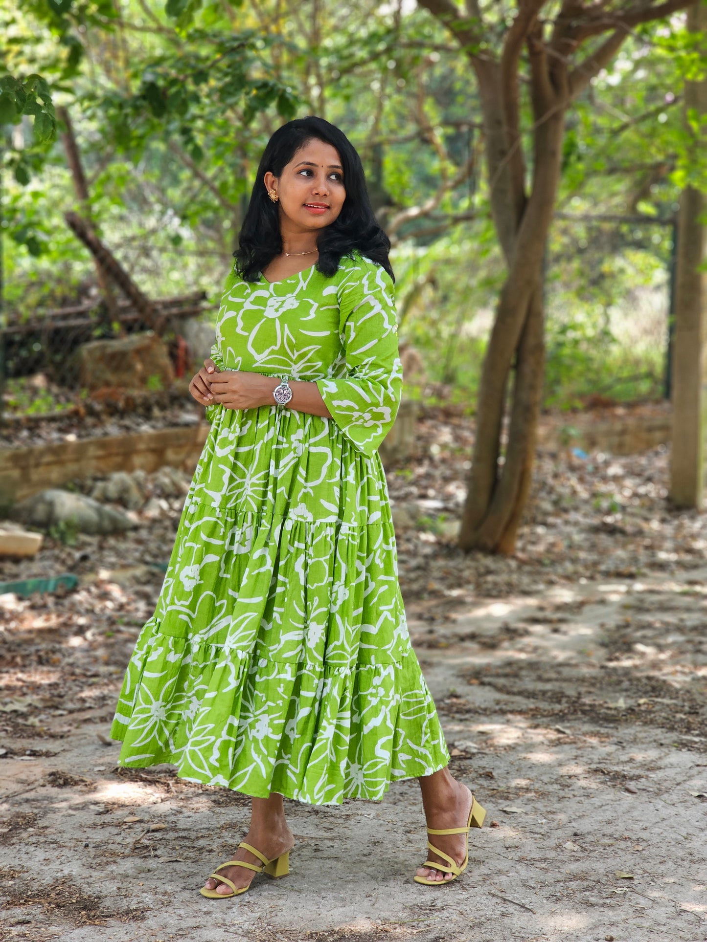 Garden Song 3 Tier Dress