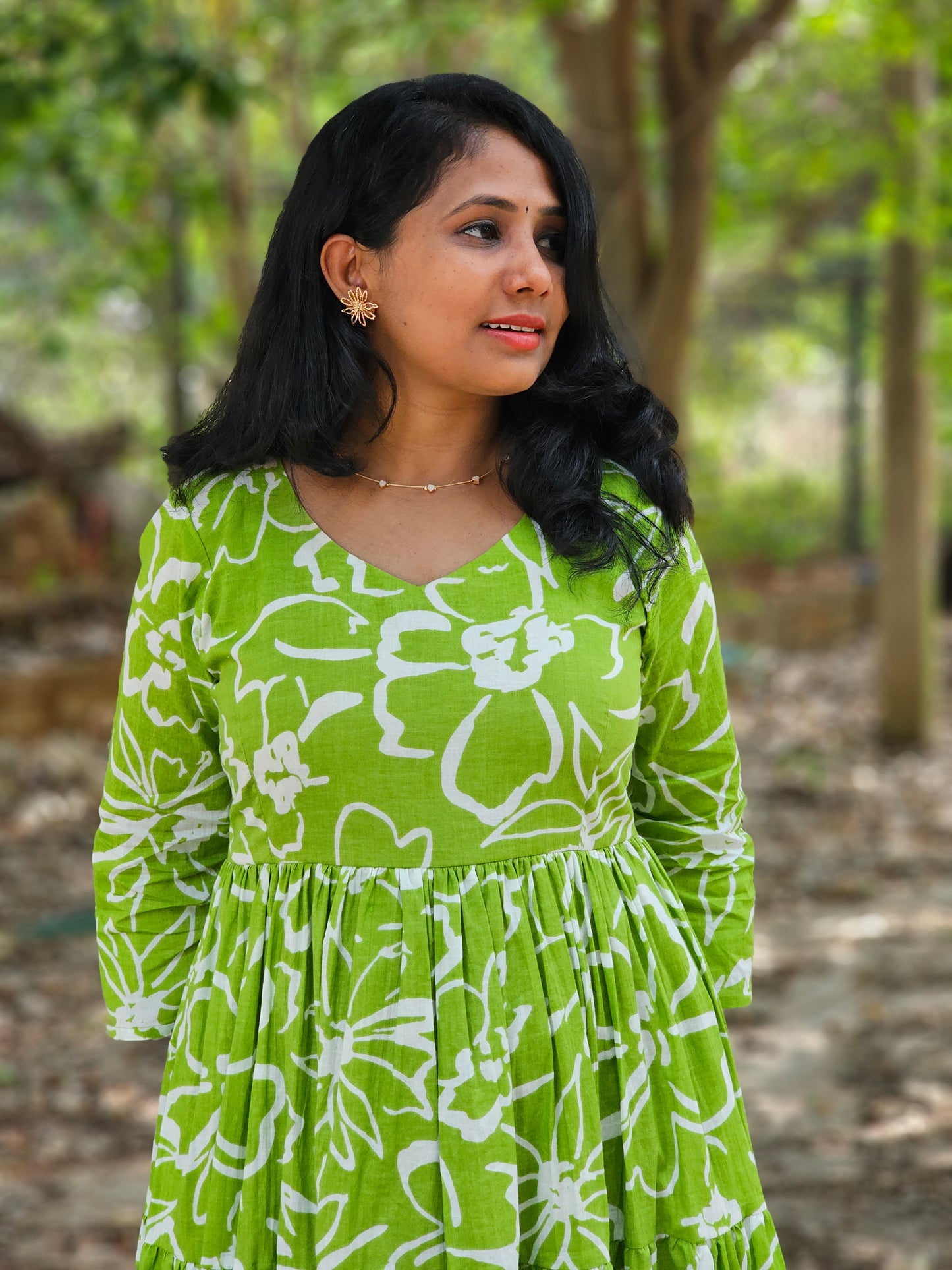 Garden Song 3 Tier Dress