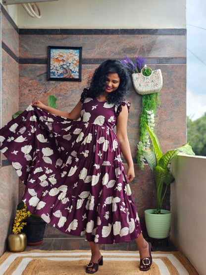 Mulberry Muse Cotton Midi Dress