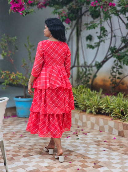 Noelle Layer Midi Dress