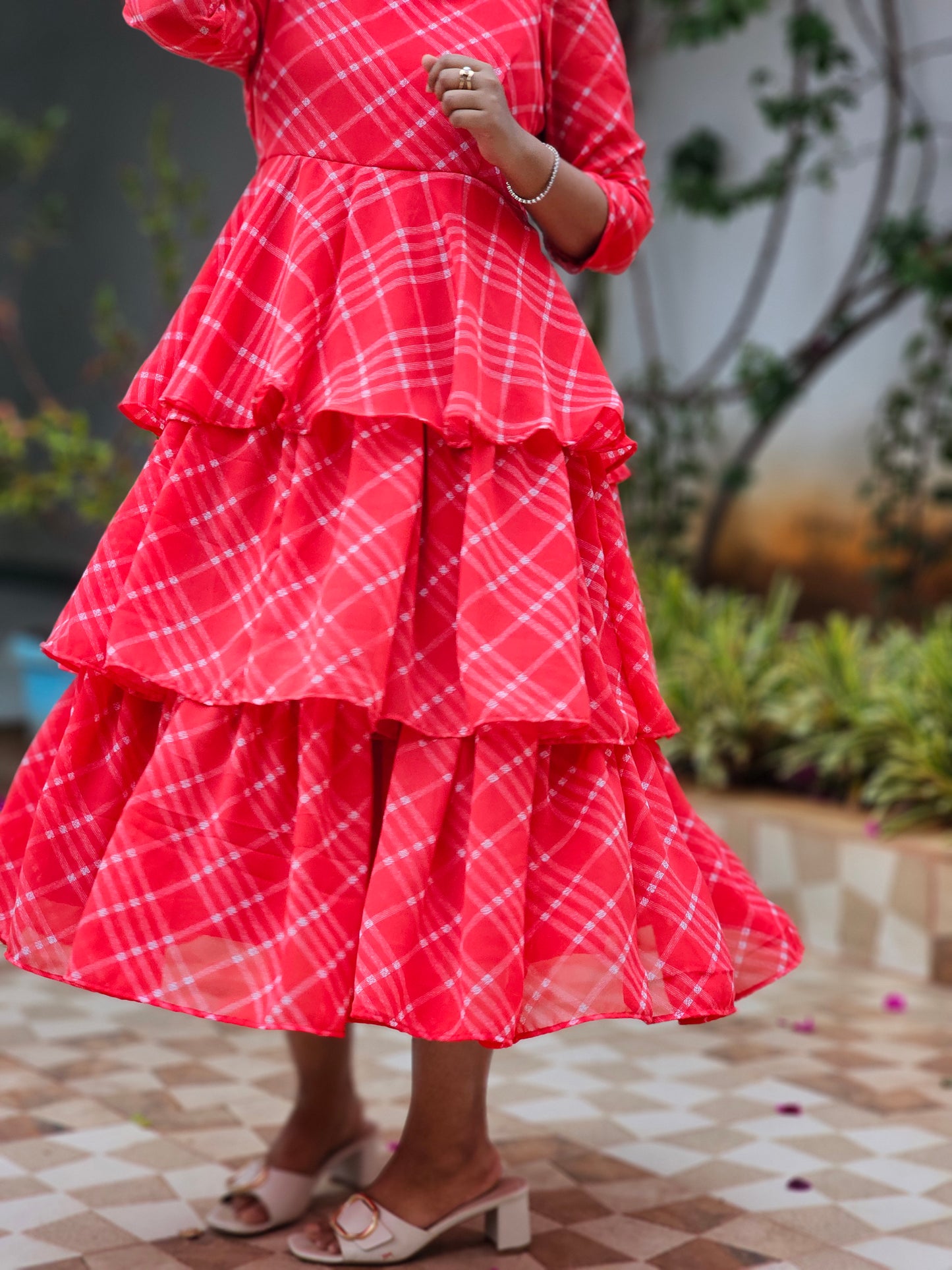 Noelle Layer Midi Dress