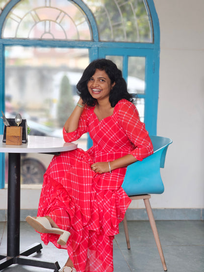 Noelle Layer Midi Dress