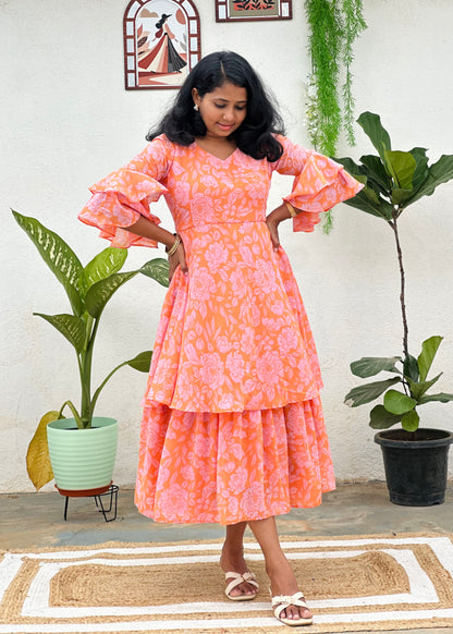 Bell Petal Dress