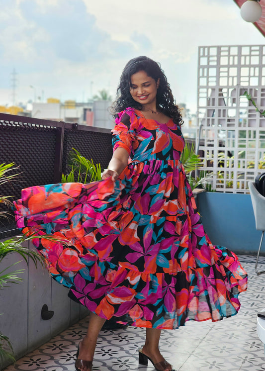 Aurora Midi Dress