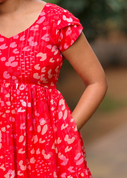 Love Bloom Georgette Dress