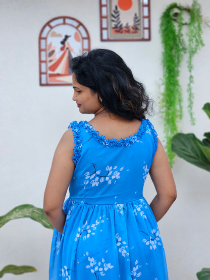 Skyblue dress