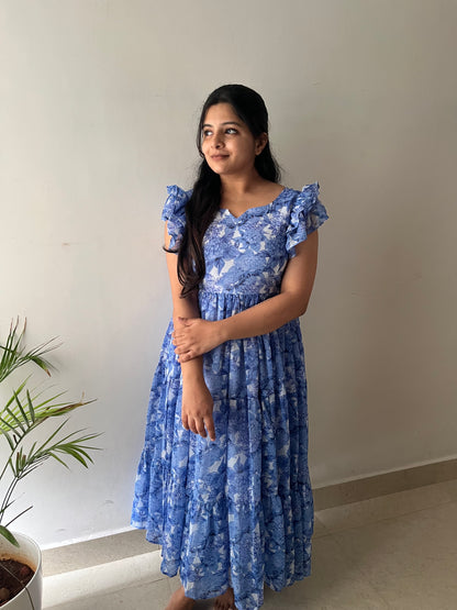 Himani Georgette Midi Dress