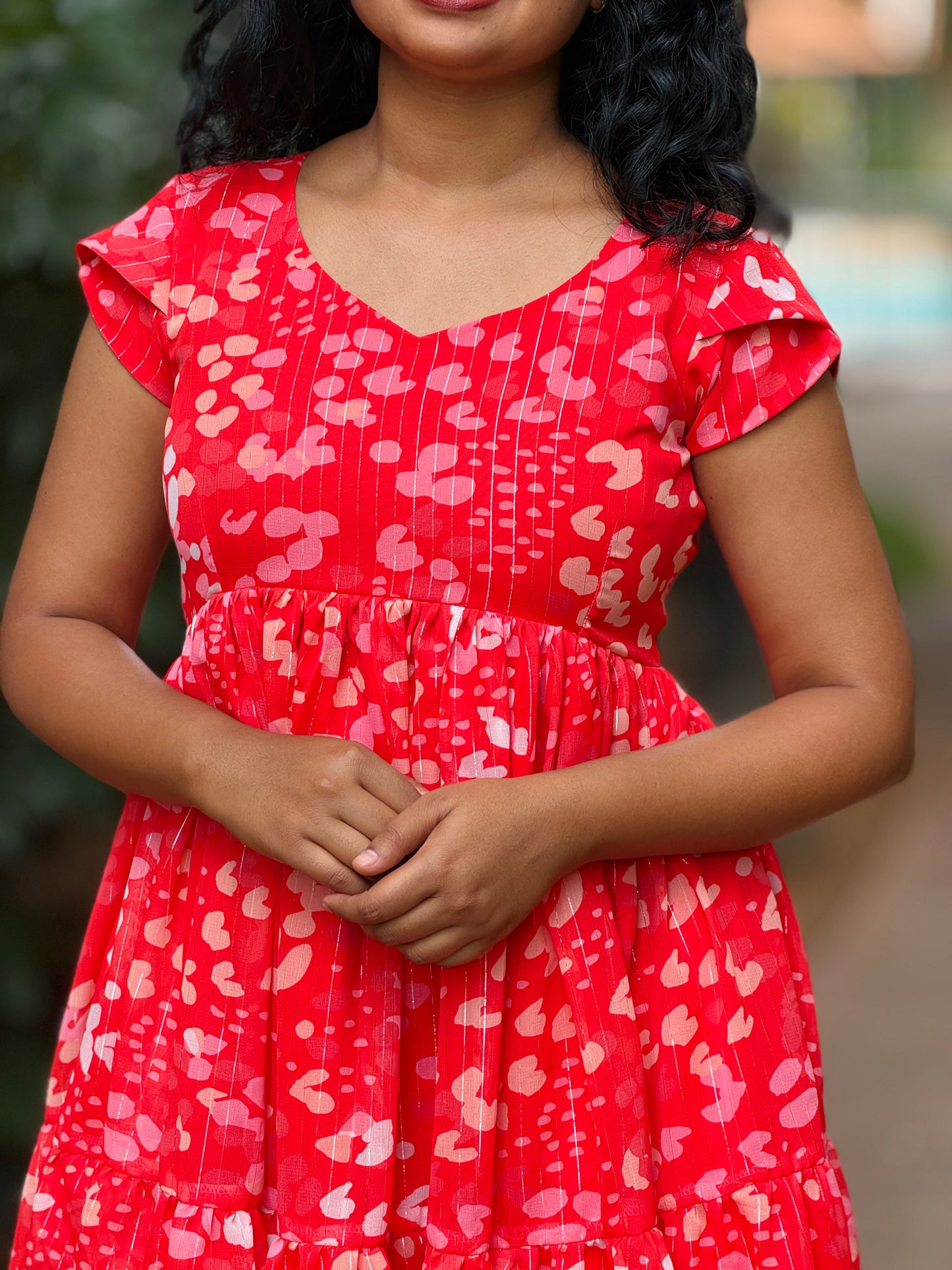 Love Bloom Georgette Dress