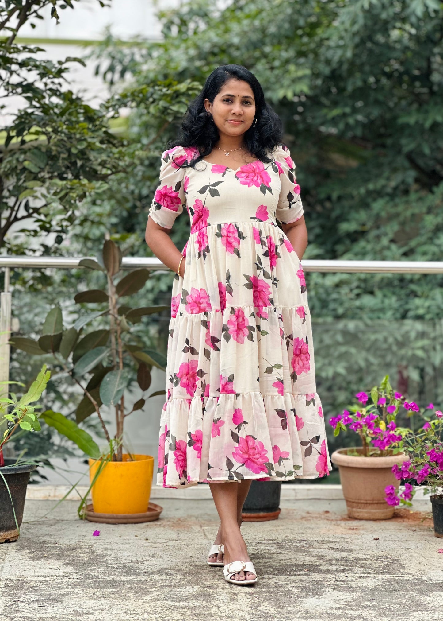 Amara Rose 3 tier Dress