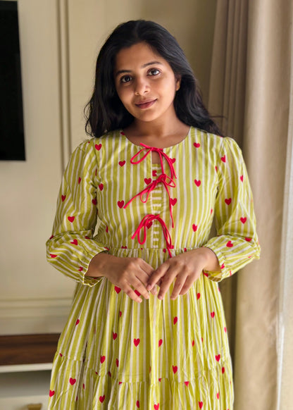 Lovella Cotton Tier Dress