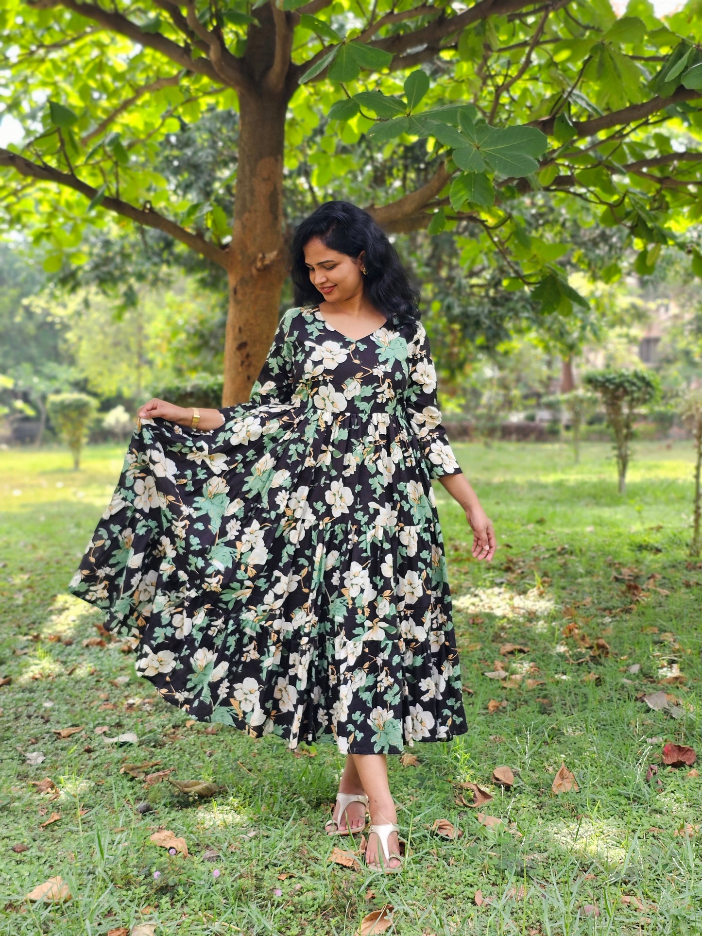 Black Beauty 3 Tier Dress