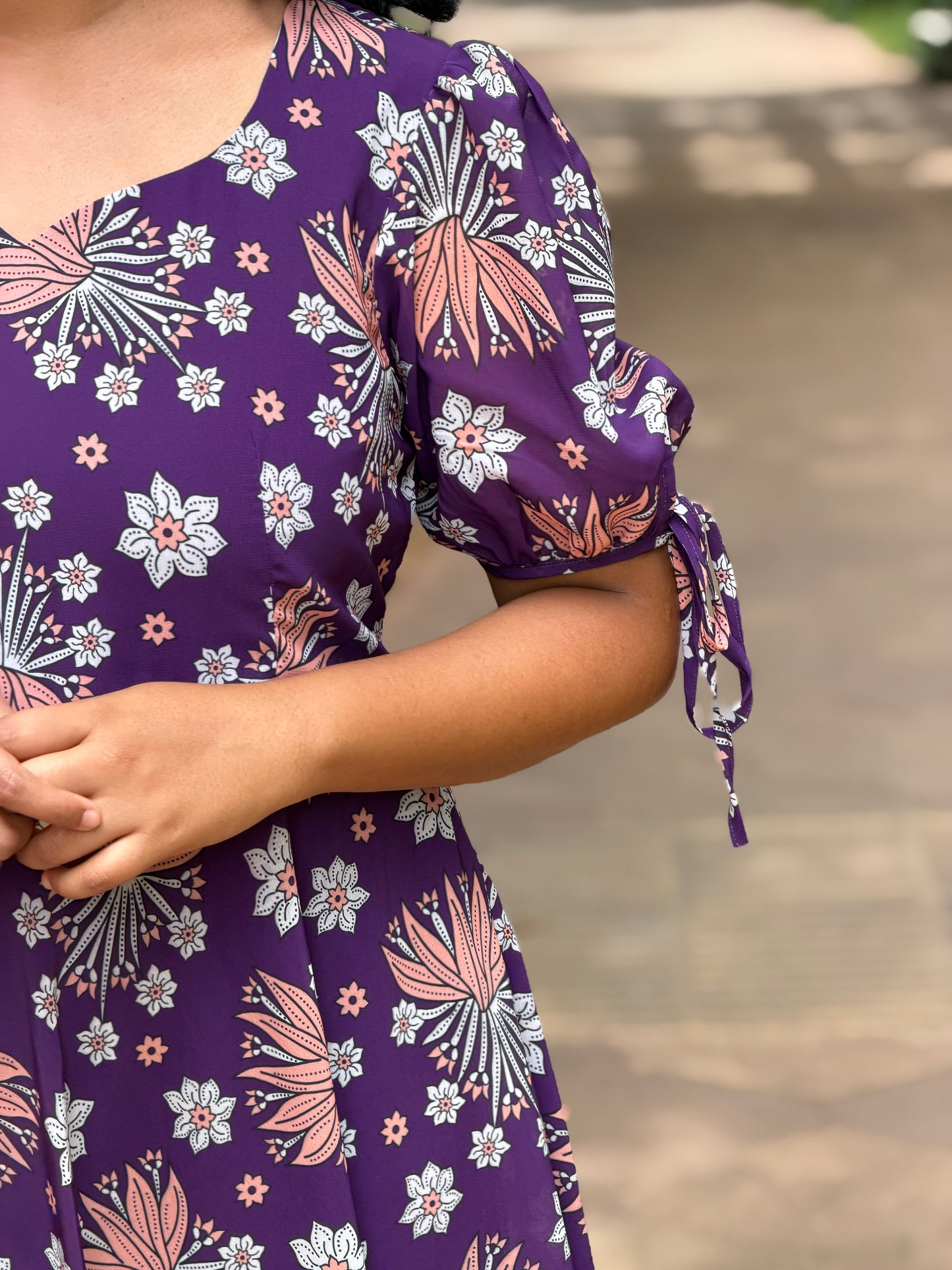 Plum Blossom dress