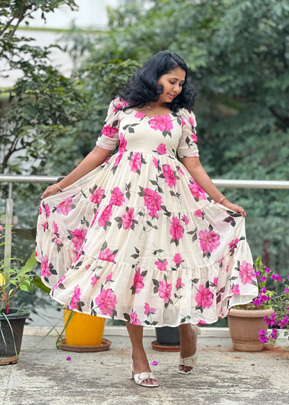 Amara Rose 3 tier Dress