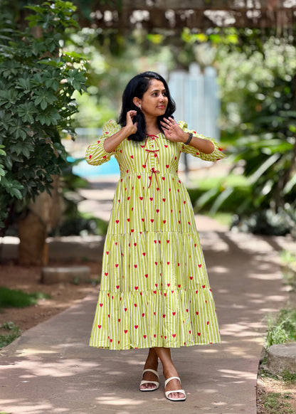Lovella Cotton Tier Dress