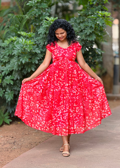 Love Bloom Georgette Dress