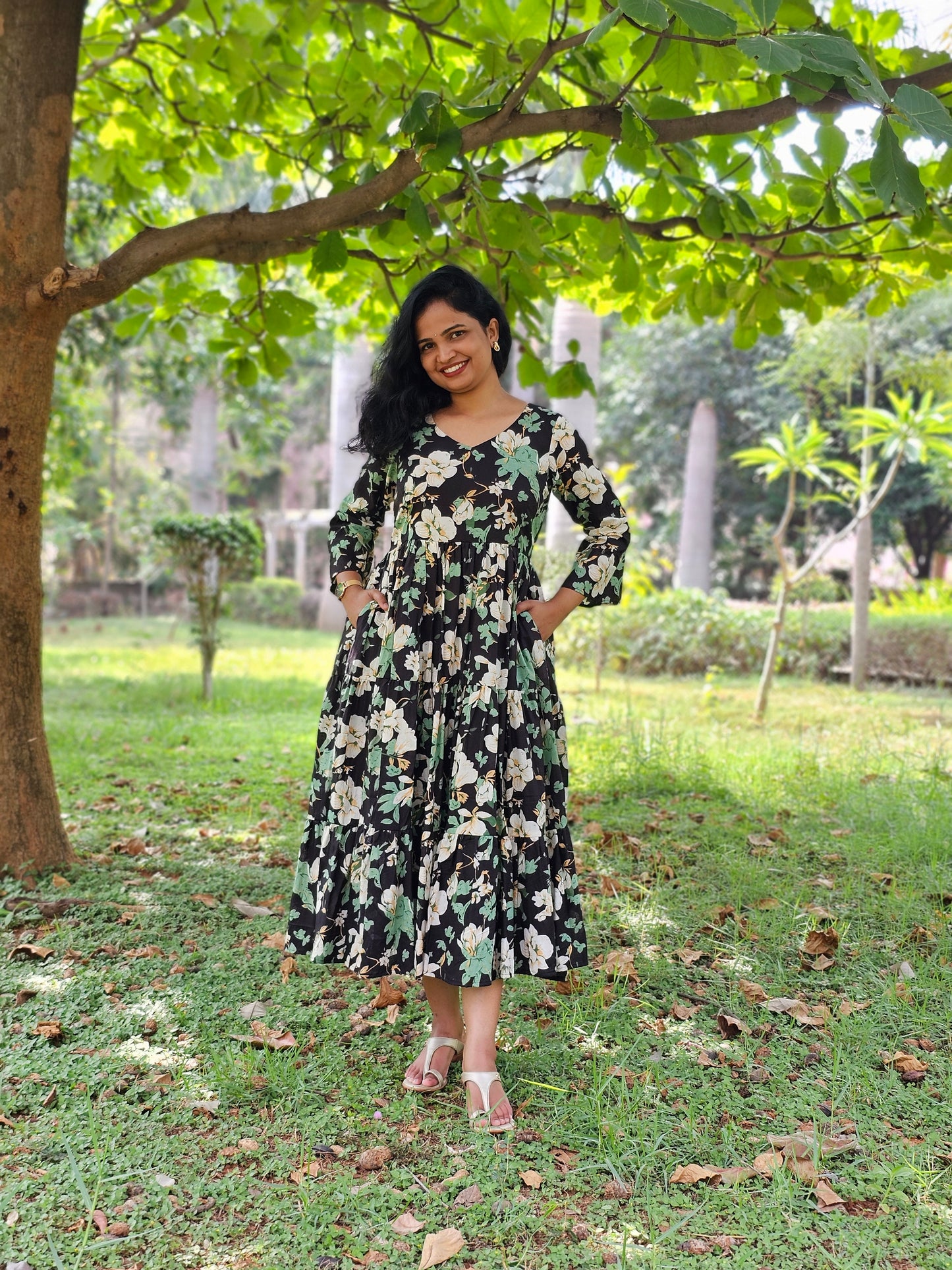 Black Beauty 3 Tier Dress
