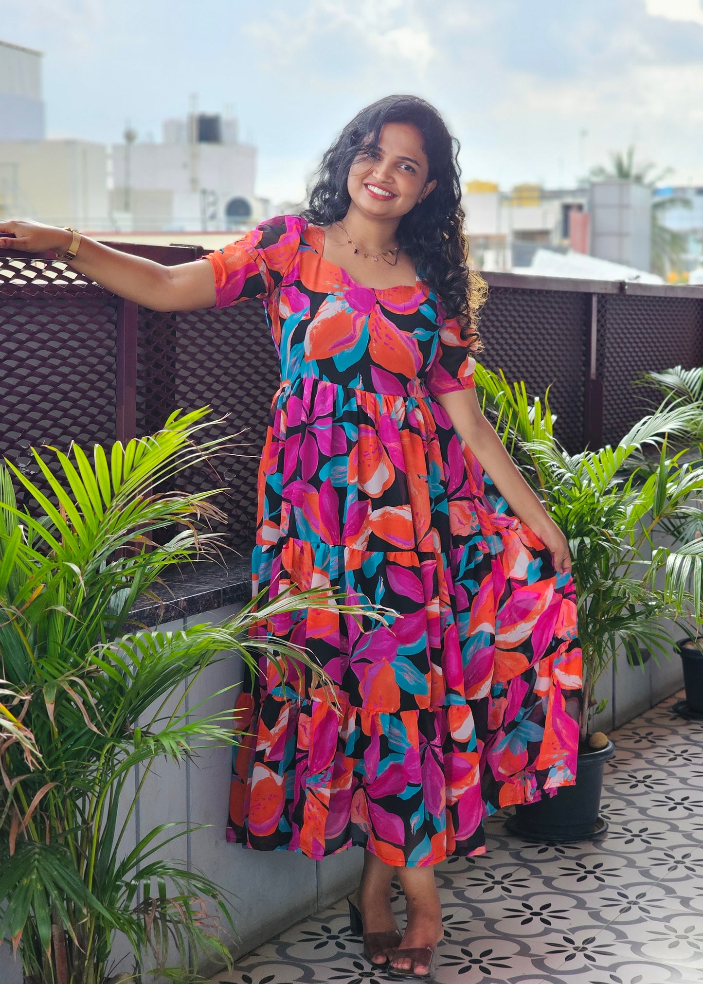 Aurora Midi Dress