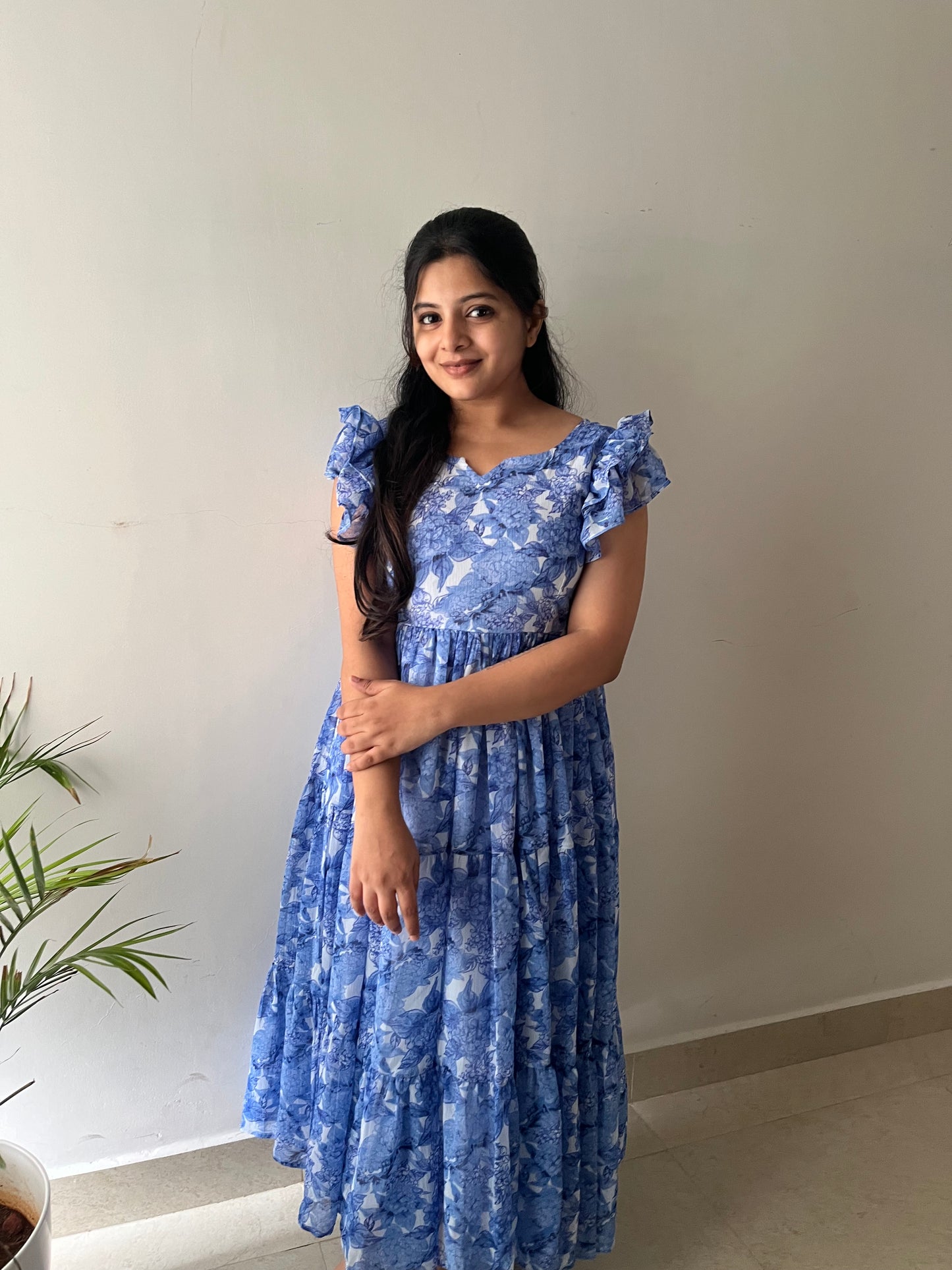 Himani Georgette Midi Dress