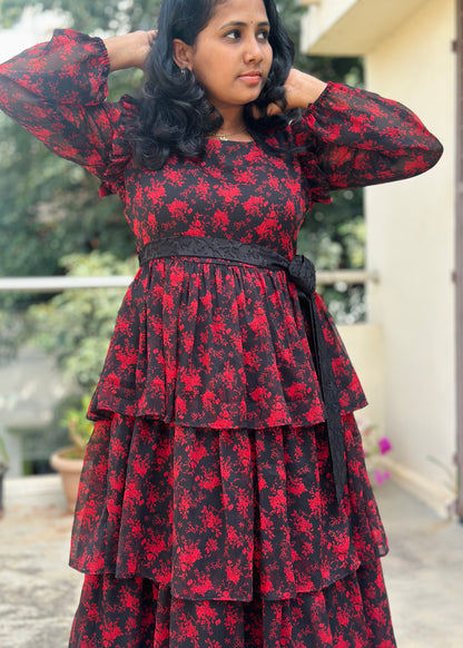 Ember Rose 3 layered Dress