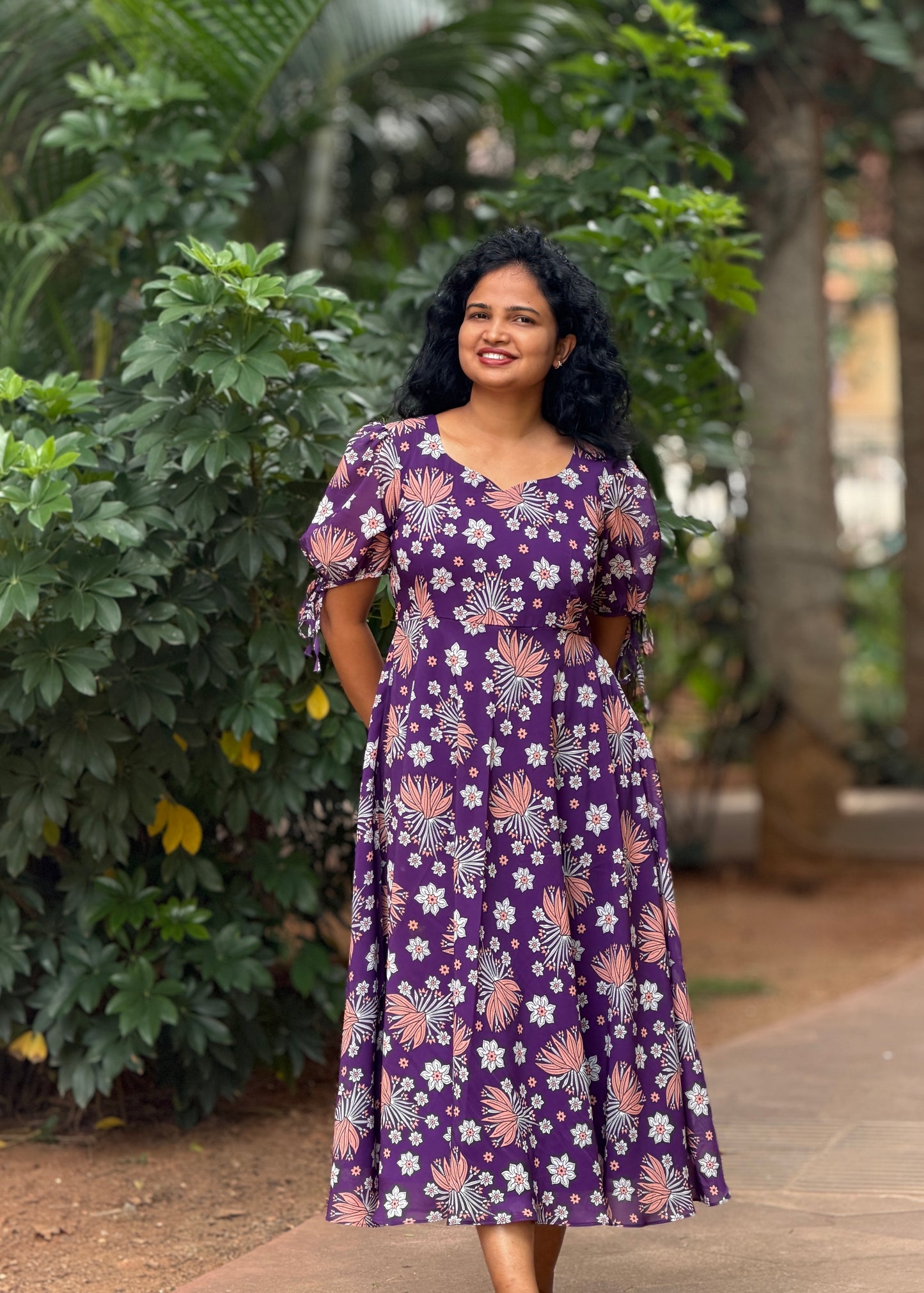 Plum Blossom dress