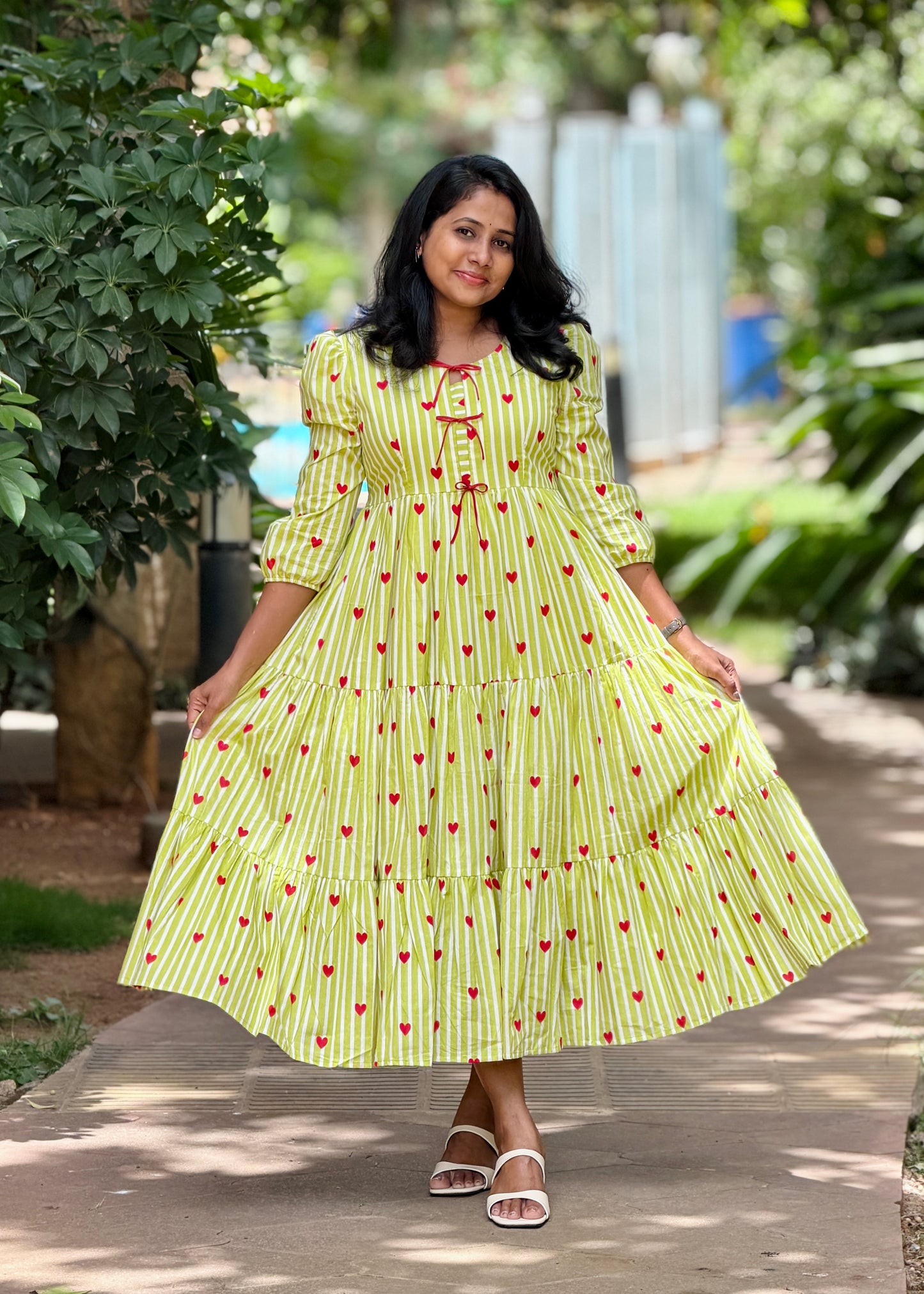 Lovella Cotton Tier Dress