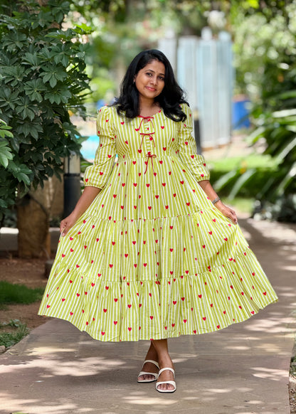 Lovella Cotton Tier Dress