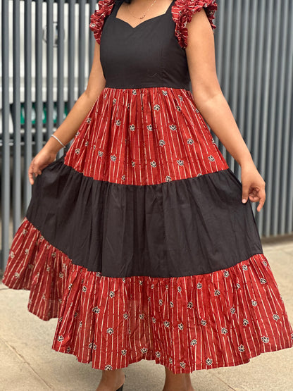 Nishitha Cotton Midi Dress