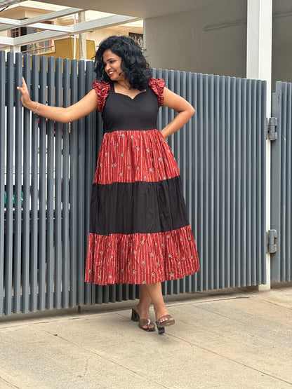 Nishitha Cotton Midi Dress