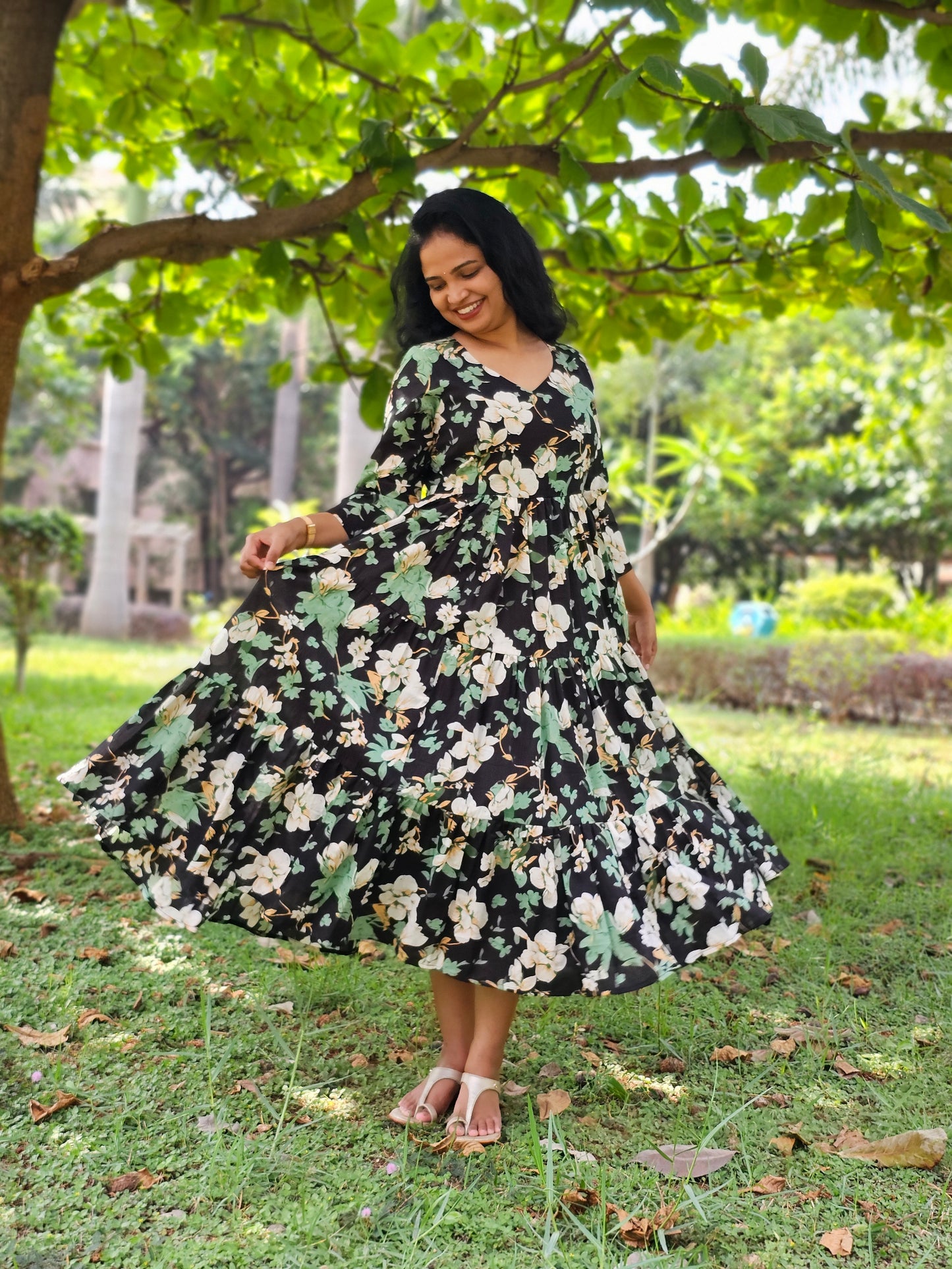 Black Beauty 3 Tier Dress