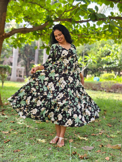Black Beauty 3 Tier Dress