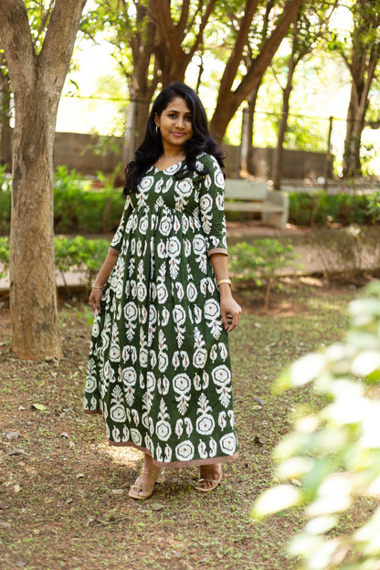 Olive Aura Maxi