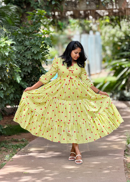 Lovella Cotton Tier Dress