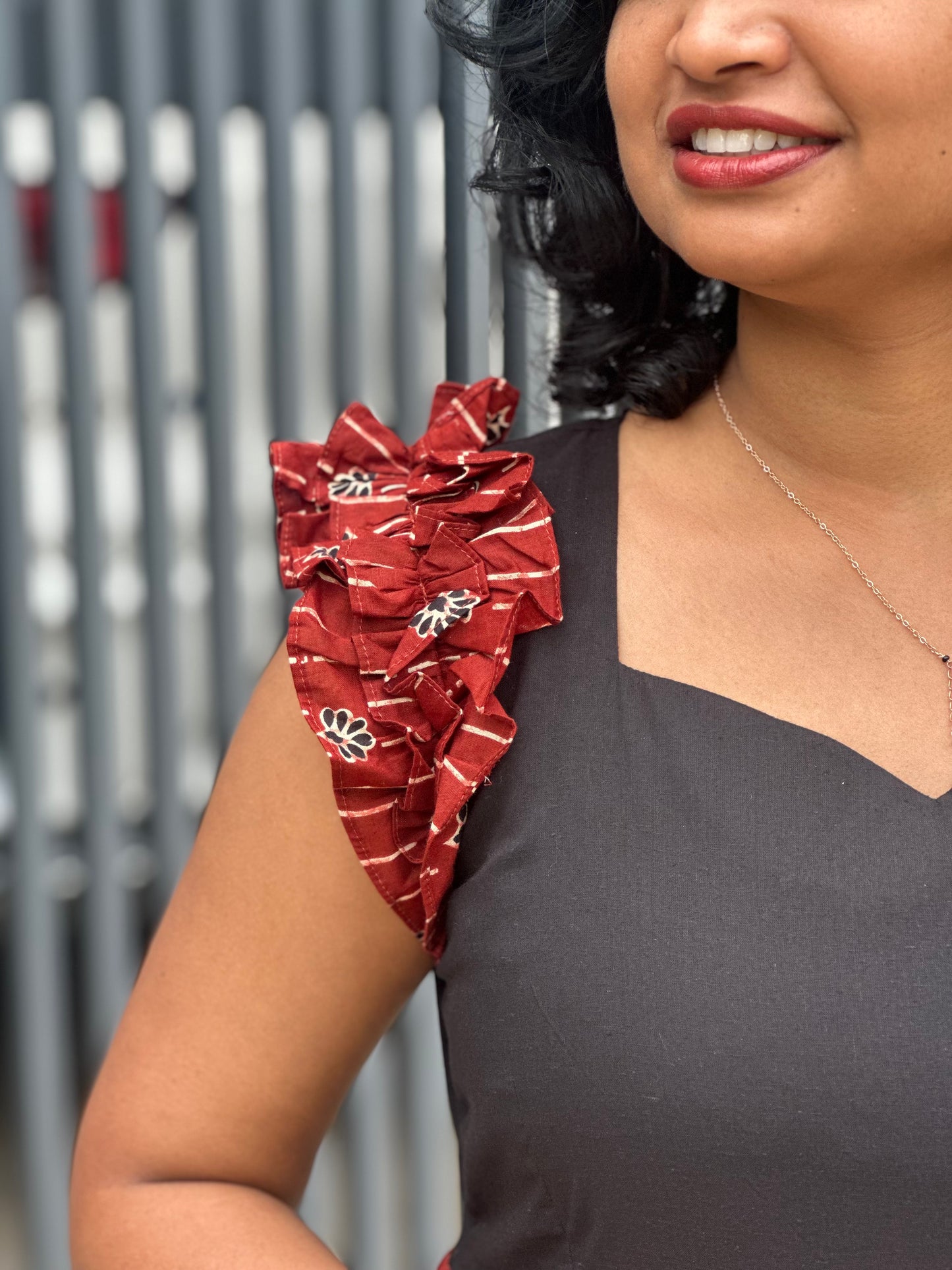 Nishitha Cotton Midi Dress