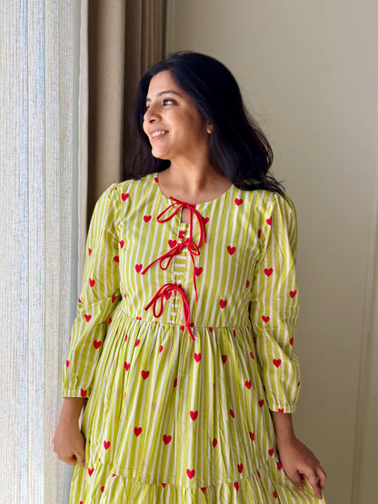 Lovella Cotton Tier Dress