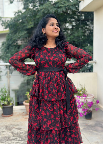 Ember Rose 3 layered Dress