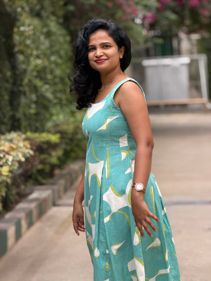 Sea Breeze Midi Dress