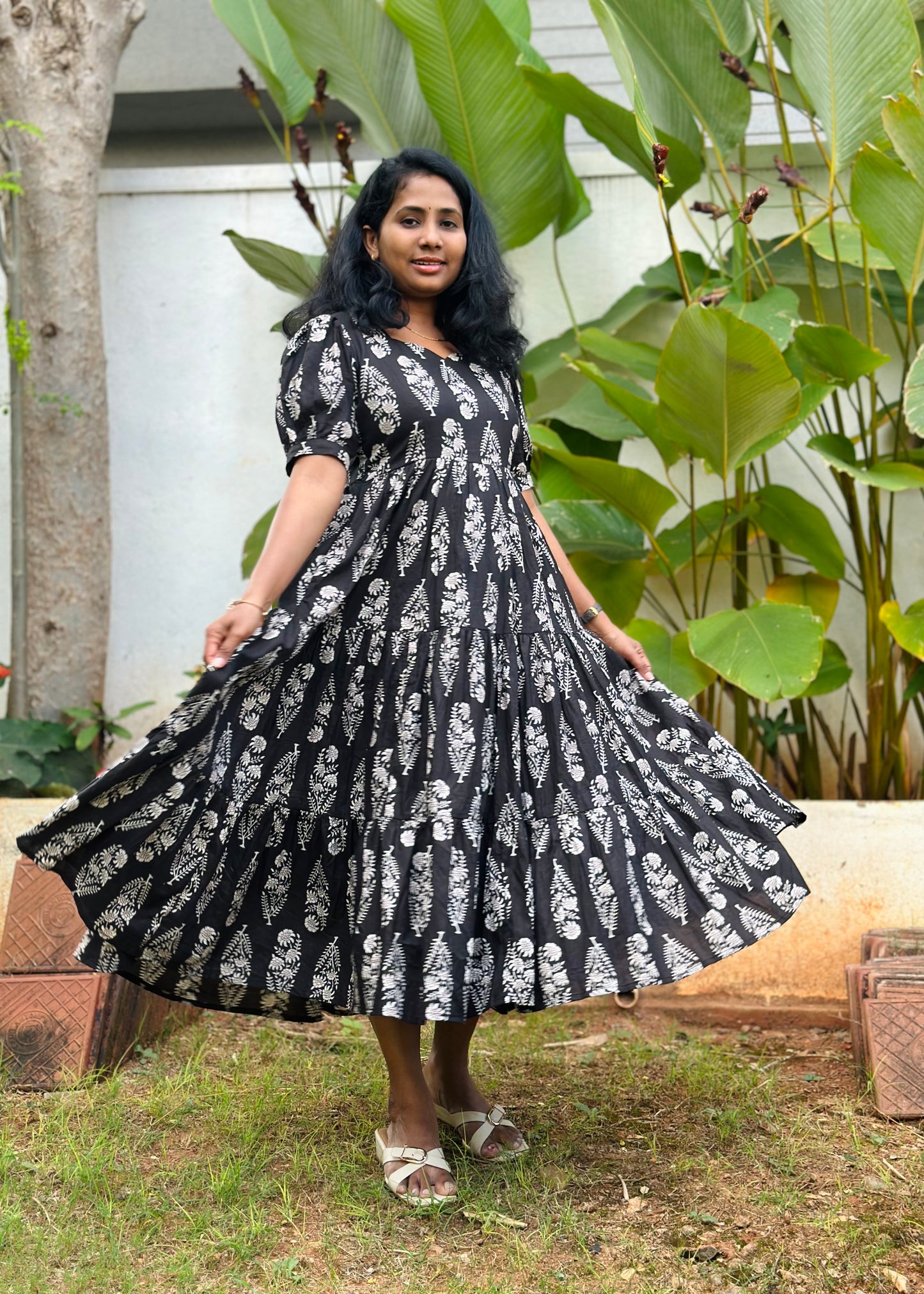 Nira 3 tier dress-Immediate Dispatch