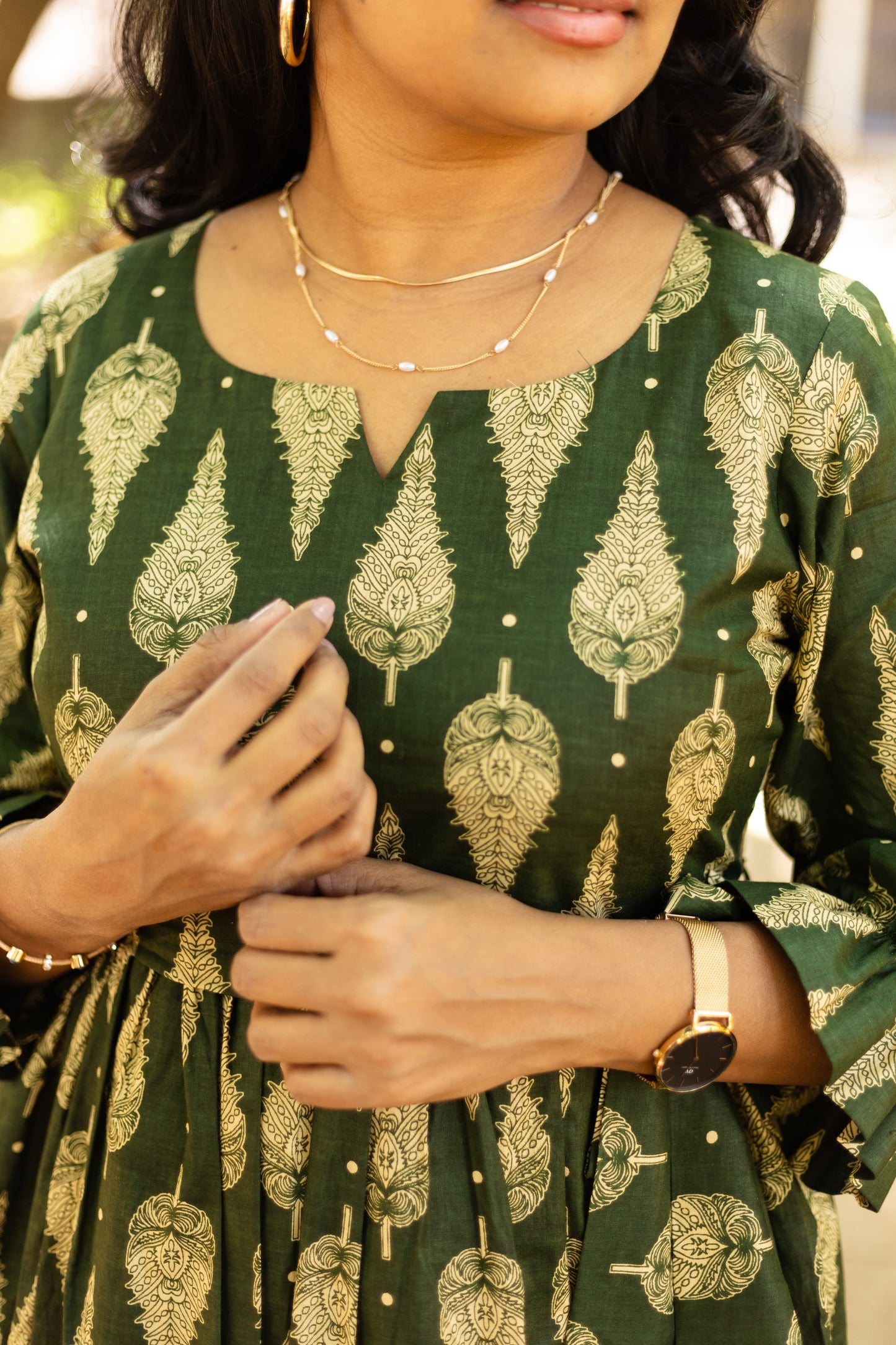 Golden Leaf Maxi