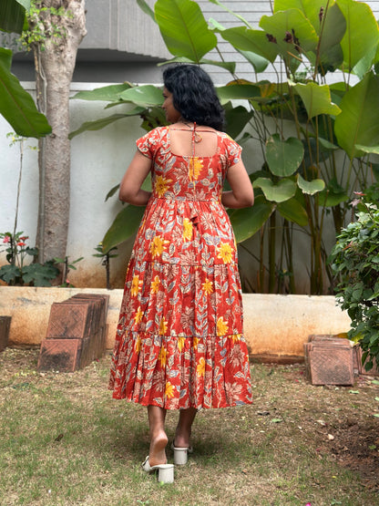 Kanika Cotton Midi Dress