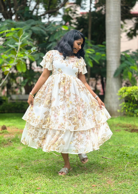 Clara layered dress