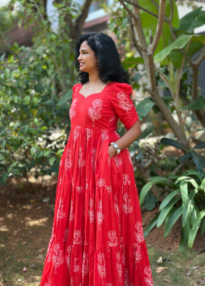 Anvika Floral Maxi dress