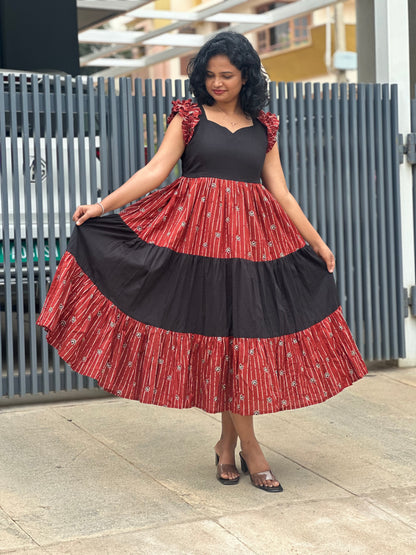 Nishitha Cotton Midi Dress