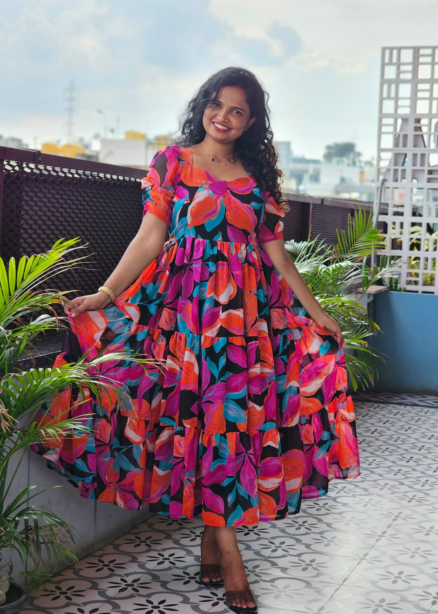 Aurora Midi Dress