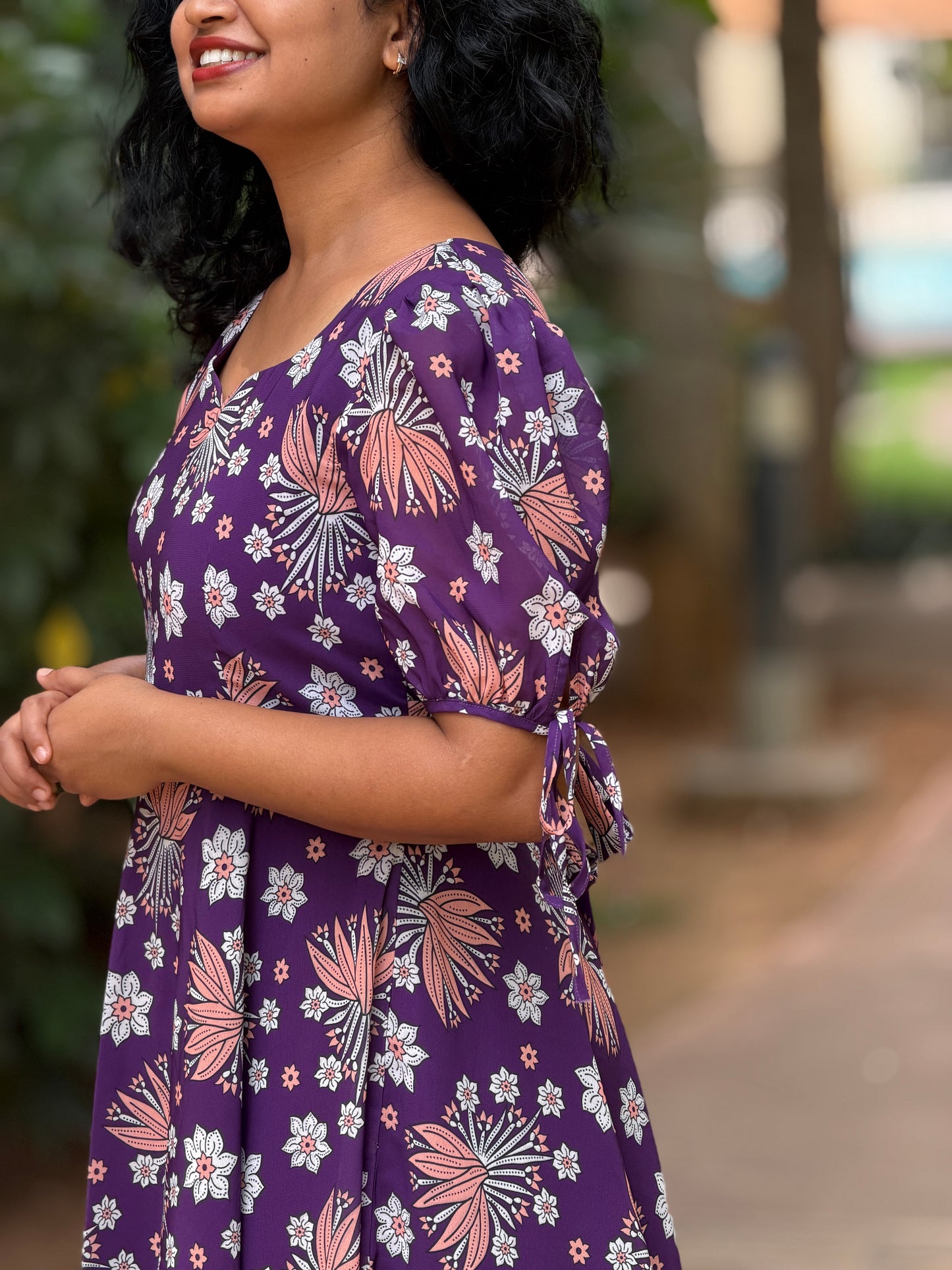 Plum Blossom dress